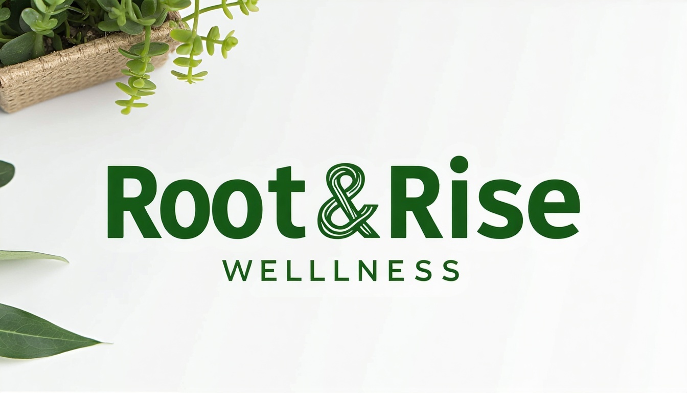 Root & Rise Wellness Logo